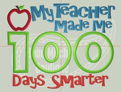 My Teacher made me 100 days smarter